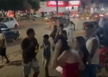 VÍDEO: PM usa gás e bala de borracha após confusão em Ilicínea
