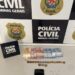 VÍDEO: Casal é preso por tráfico de drogas após monitoramento de imóvel em Nova Resende