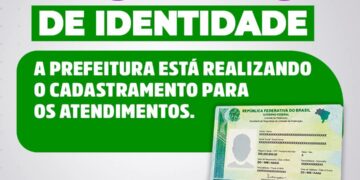 Cadastro para mutirão de emissão de identidade em Carmo do Rio Claro termina nesta terça-feira (19)