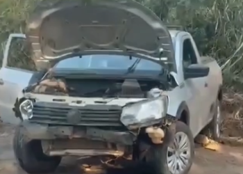 VÍDEO: Acidente com capotamento mobiliza socorro em Ilicínea