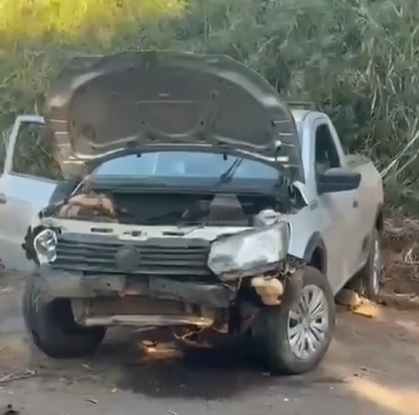 VÍDEO: Acidente com capotamento mobiliza socorro em Ilicínea