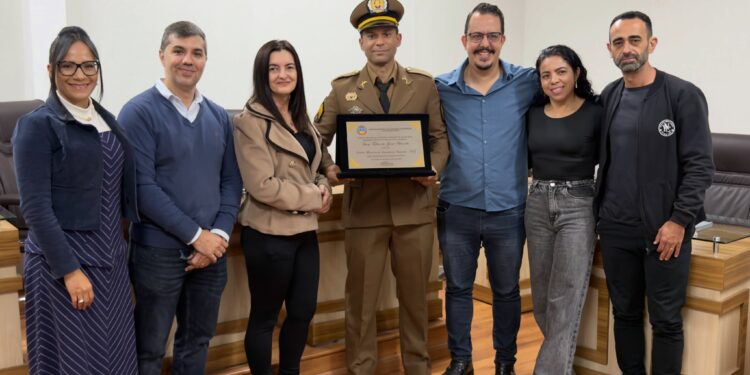 PMMG | Sargento Elder Almeida recebe Título de Cidadão Honorário em Conceição da Aparecida (MG)