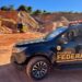 Polícia Federal interrompe extração ilegal de areia e apreende maquinário em fazenda