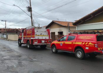 Incêndio em residência mobiliza Corpo de Bombeiros no Sul de Minas