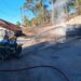 VÍDEO: Incêndio atinge tanques de diesel em empresa de mineração