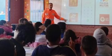 VÍDEO | Bombeiros promovem ação educativa sobre prevenção de incêndios para crianças em Poço Fundo