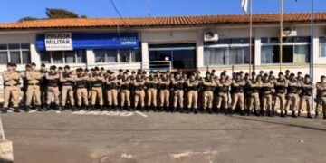 64º BPM em Alfenas recebe 55 novos militares para reforço da segurança na região