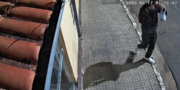EXCLUSIVO: Novos vídeos mostram suspeito rondando Carmo do Rio Claro antes de furto em loja de semijoias