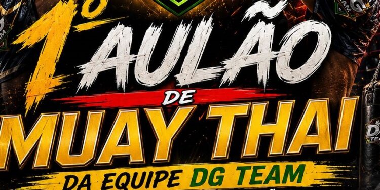 VÍDEO: 1º Aulão de Muay Thai da DG Team acontece em Carmo do Rio Claro com atletas da região