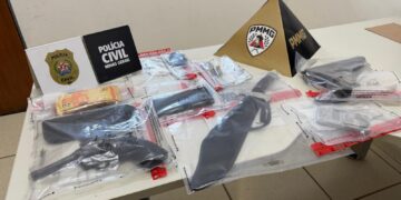 VÍDEO: Operação conjunta prende dois suspeitos e apreende drogas, arma e munições