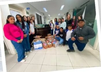 Alunos de escola de São João Batista do Glória arrecadam mais de 5 mil gelatinas para pacientes com câncer