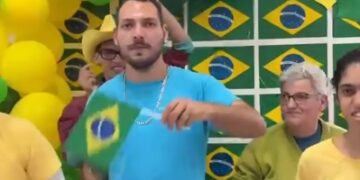VÍDEO | Usuários da APAE de Carmo do Rio Claro entram no clima da Copa do Mundo na trend da Seleção Brasileira
