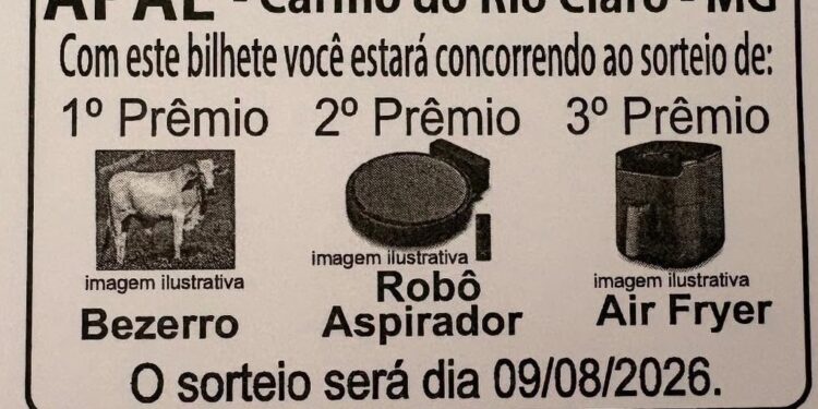 APAE de Carmo do Rio Claro lança ação solidária com prêmios imperdíveis