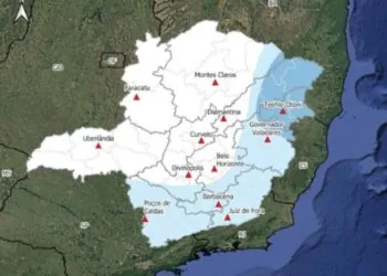 Frente fria mantém previsão de chuva no Sul de Minas durante o fim de semana