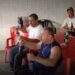 VÍDEO | Torcedores em um bar de Passos reproduz “remada viking” e viraliza nas redes sociais