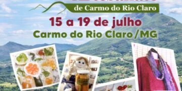 57ª Feira de Artesanato de Carmo do Rio Claro promete celebrar cultura, criatividade e tradição