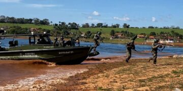 Operação “Furnas” reúne 2 mil militares, blindados, robôs e drones no “Mar de Minas”