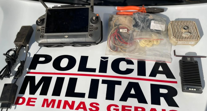 Homem é preso após furto de equipamentos de drone