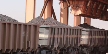 Exportações de minério de ferro de Minas recuam