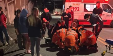 Adolescente fica ferido após acidente de bicicleta em Varginha