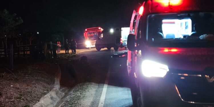 Jovem de 18 anos morre após atropelamento na MG-167, entre Três Corações e Cambuquira