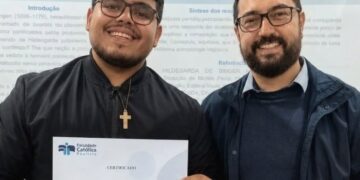 Seminarista de Carmo do Rio Claro participa da XV Semana de Iniciação Científica da Faculdade Católica de Pouso Alegre