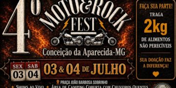 BENEFICENTE | Conceição da Aparecida recebe o Moto&Rock Fest nos dias 03 e 04 de julho
