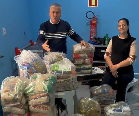 VÍDEO | DFL3 Mar de Minas arrecada alimentos em São José da Barra e doações serão destinadas a instituição em Alpinópolis