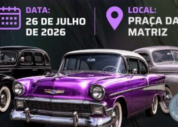Carmo do Rio Claro recebe 3º Encontro e Exposição de Carros Antigos na Praça da Matriz