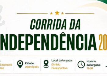 Corrida da Independência 2026 abre inscrições em Alpinópolis; prova terá percurso de 7 km e premiação em dinheiro