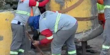 VÍDEO: Após vandalismo, equipes retornam à Ponte Torta e DNIT reforça bloqueio com novas barreiras de concreto