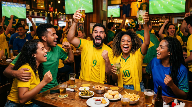 Procon orienta consumidores sobre direitos em bares durante os jogos da Copa do Mundo