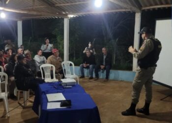 Polícia Militar reforça segurança no campo com ciclo de palestras para produtores rurais em Machado