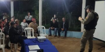 Polícia Militar reforça segurança no campo com ciclo de palestras para produtores rurais em Machado