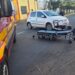 Motociclista fica ferido após colisão com carro em Alfenas
