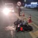 Mulher fica gravemente ferida após colisão entre motocicleta e caminhonete no Sul de Minas