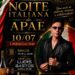 Noite Italiana da APAE promete gastronomia, música ao vivo e solidariedade em Carmo do Rio Claro