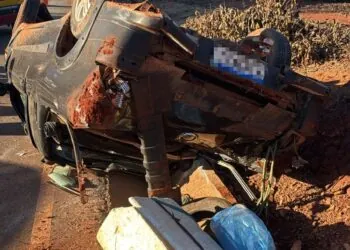 Grave acidente em estrada rural de Alfenas mobiliza Bombeiros, SAMU e helicóptero Arcanjo
