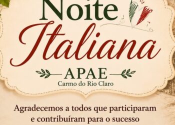 APAE de Carmo do Rio Claro agradece apoio na tradicional Noite Italiana