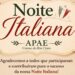 APAE de Carmo do Rio Claro agradece apoio na tradicional Noite Italiana