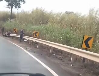 Motociclista morre após colisão na MGC-369 entre Alfenas e Campos Gerais