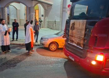 VÍDEO | Carreata em honra a São Cristóvão reúne dezenas de fiéis e veículos em momento de fé e devoção em Carmo