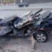 Família morre após carro invadir pista contrária e bater de frente com carreta na Fernão Dias