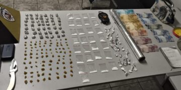 Polícia Militar prende suspeito de tráfico e apreende drogas em operação em São José da Barra