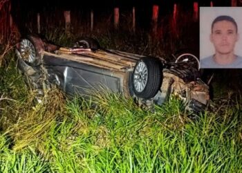 Jovem de 29 anos morre em capotamento na LMG-856, entre Cássia e Delfinópolis