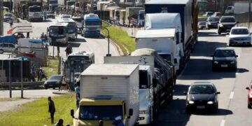 Apagão de caminhoneiros em Minas 