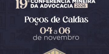 Poços de Caldas recebe a 19ª Conferência Mineira da Advocacia em novembro de 2026 
