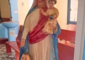 Imagem Sacra de Nossa Senhora da Penha é furtada na capelinha da Penha em Passos (MG)