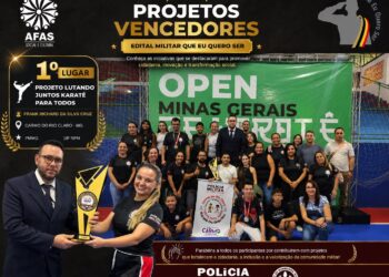 Projeto “Lutando Juntos” conquista 1º lugar em edital estadual da PMMG e leva o nome de Carmo do Rio Claro ao topo