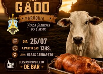 Paróquia Nossa Senhora do Carmo promove Leilão de Gado no dia 25 de julho em Carmo